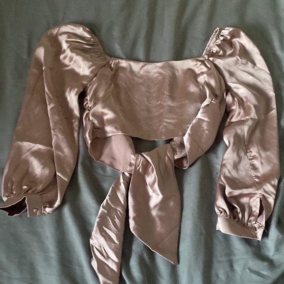 Satin Blouse - Picture 2 of 2